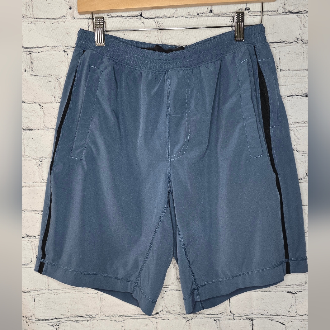 Men's Lululemon Slate Blue Athletic Shorts Size Medium